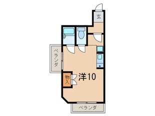 ﾄﾞﾐｰﾙ稲野の物件間取画像